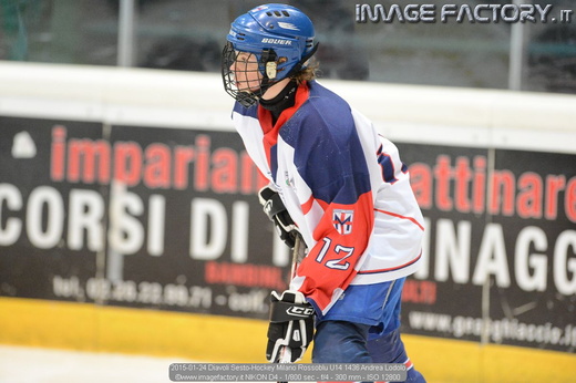 2015-01-24 Diavoli Sesto-Hockey Milano Rossoblu U14 1436 Andrea Lodolo